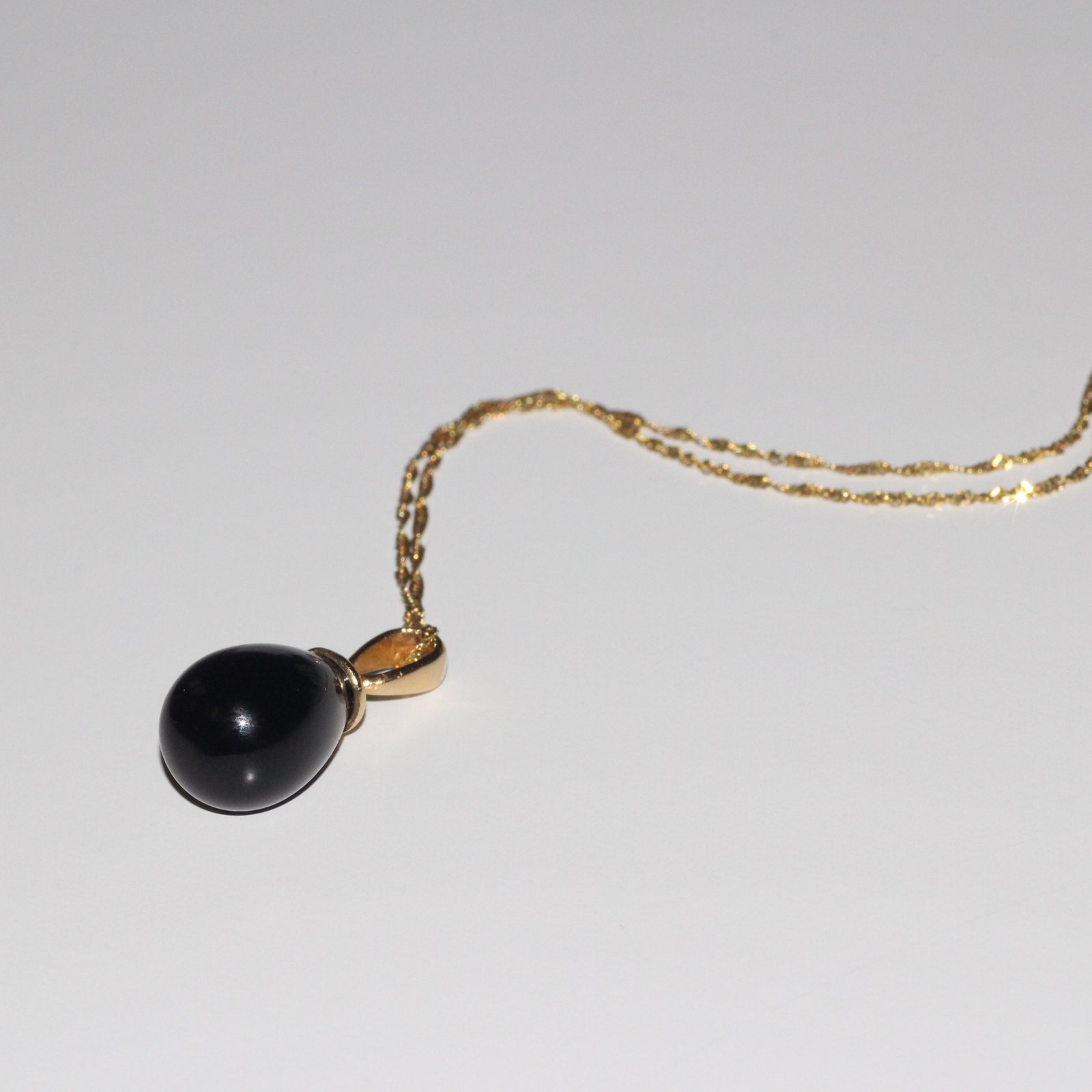 アクセサリーその他 Onyx Drop Necklace Black Onyx Drop Necklace | vasa new york